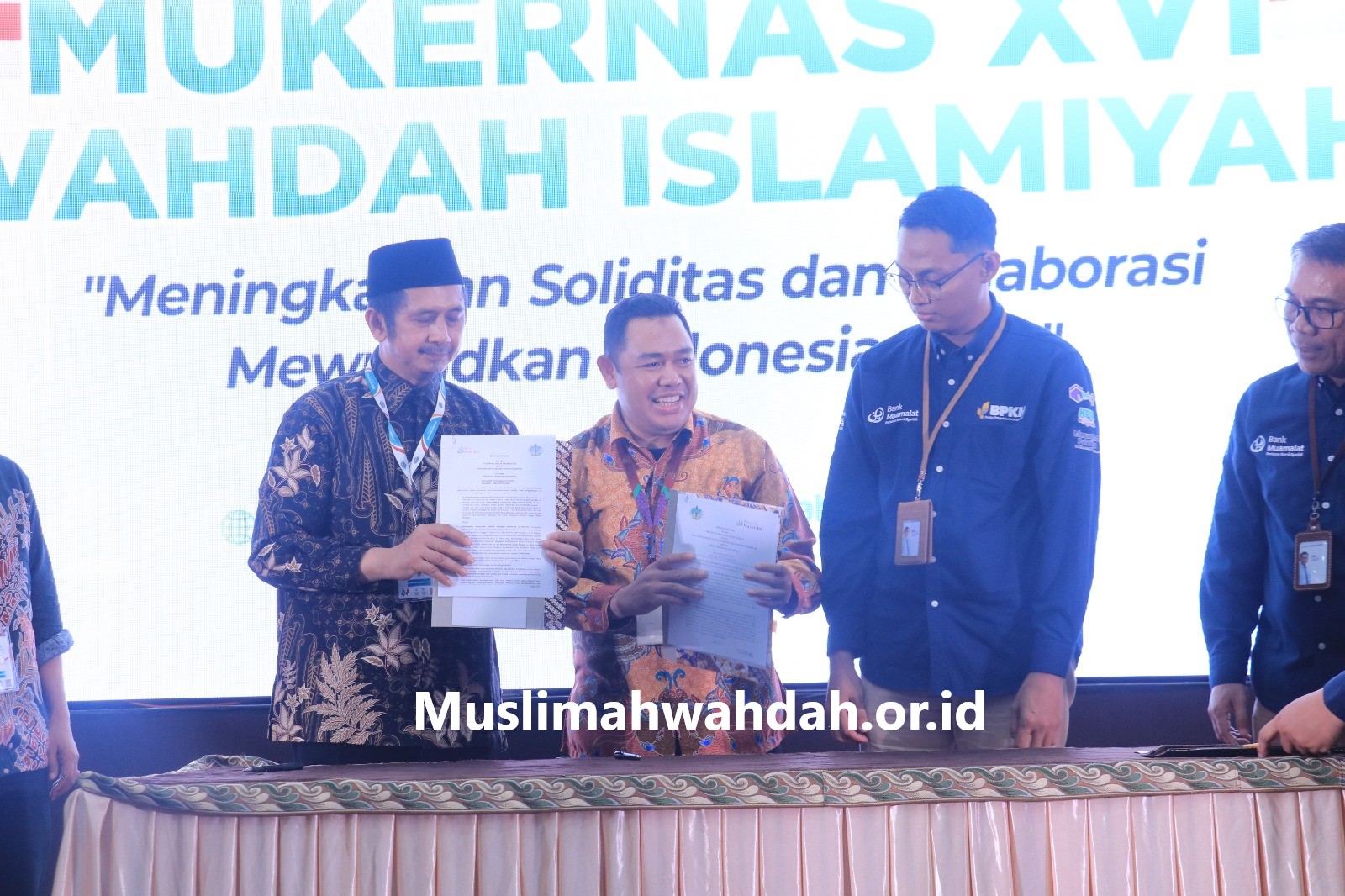 Bank Muamalat Ajak Wahdah Islamiyah Berkolaborasi dalam Pengelolaan Amal Usaha
