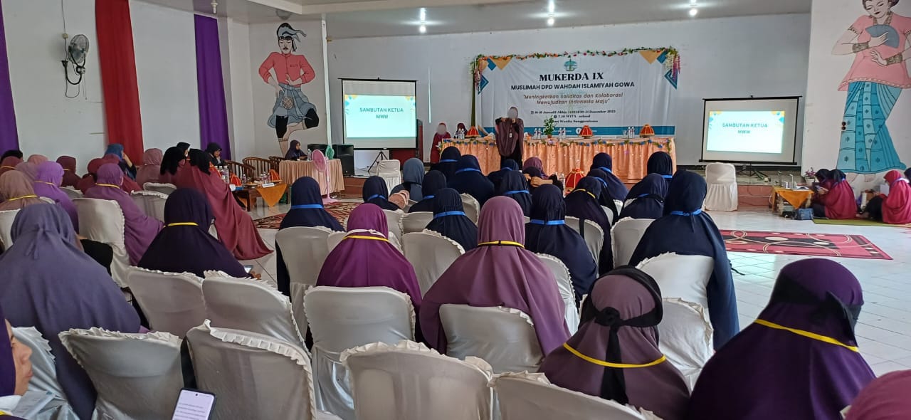 Mukerda IX Muslimah Wahdah Gowa: Evaluasi Kinerja, Perkuat Kolaborasi dan Soliditas Mewujudkan Indonesia Maju