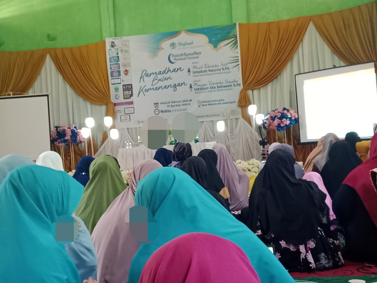 Tumbuhkan Harapan Raih Kemenangan di Bulan Ramahdah, Mulimah Wahdah Daerah Muna Barat Gelar DRM
