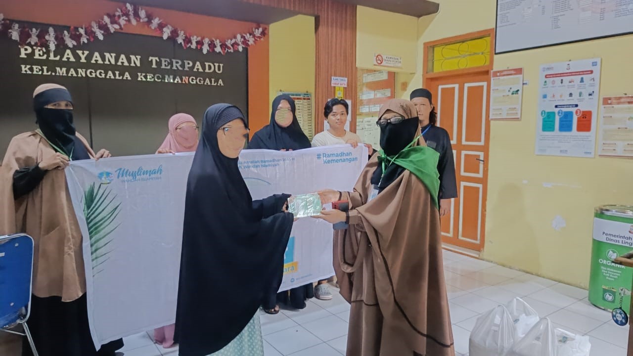 Kelurahan Manggala Apresiasi Tebar Ifthar Muslimah Wahdah, Menyelaraskan Program Pemerintah