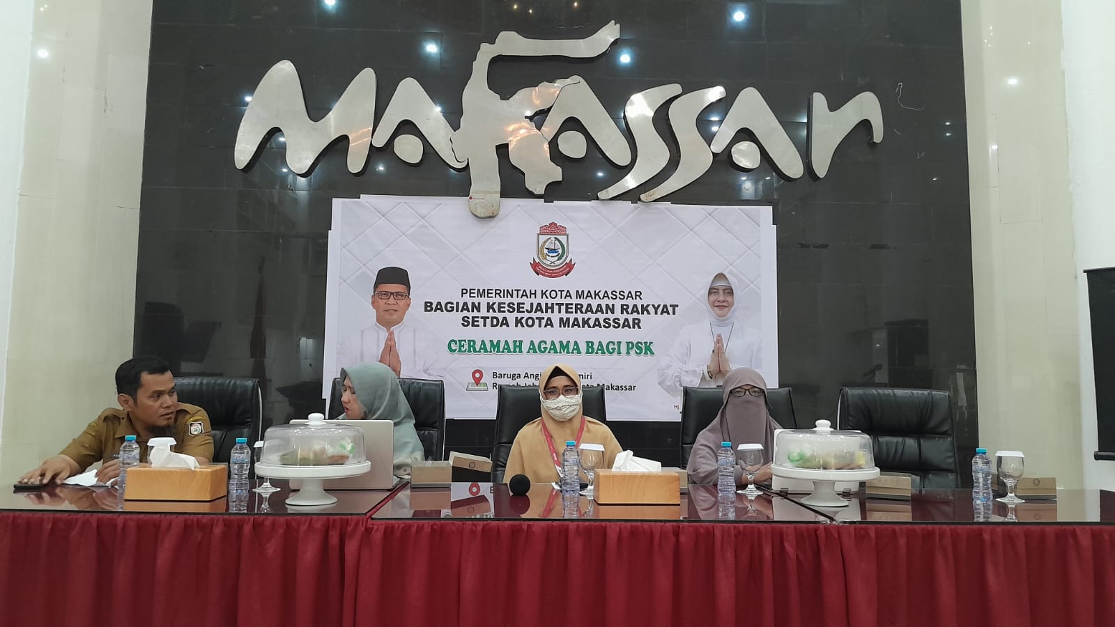 Bina PSK dengan Ceramah Agama, Kesra Pemkot Makassar Gandeng Muslimah Wahdah Makassar sebagai Narasumber