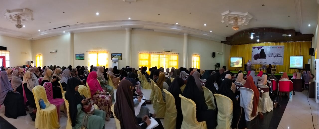 Ajak Gabungan Organisasi Wanita, Muslimah Wahdah Daerah Kabupaten Pohuwato Helat Seminar Muslimah