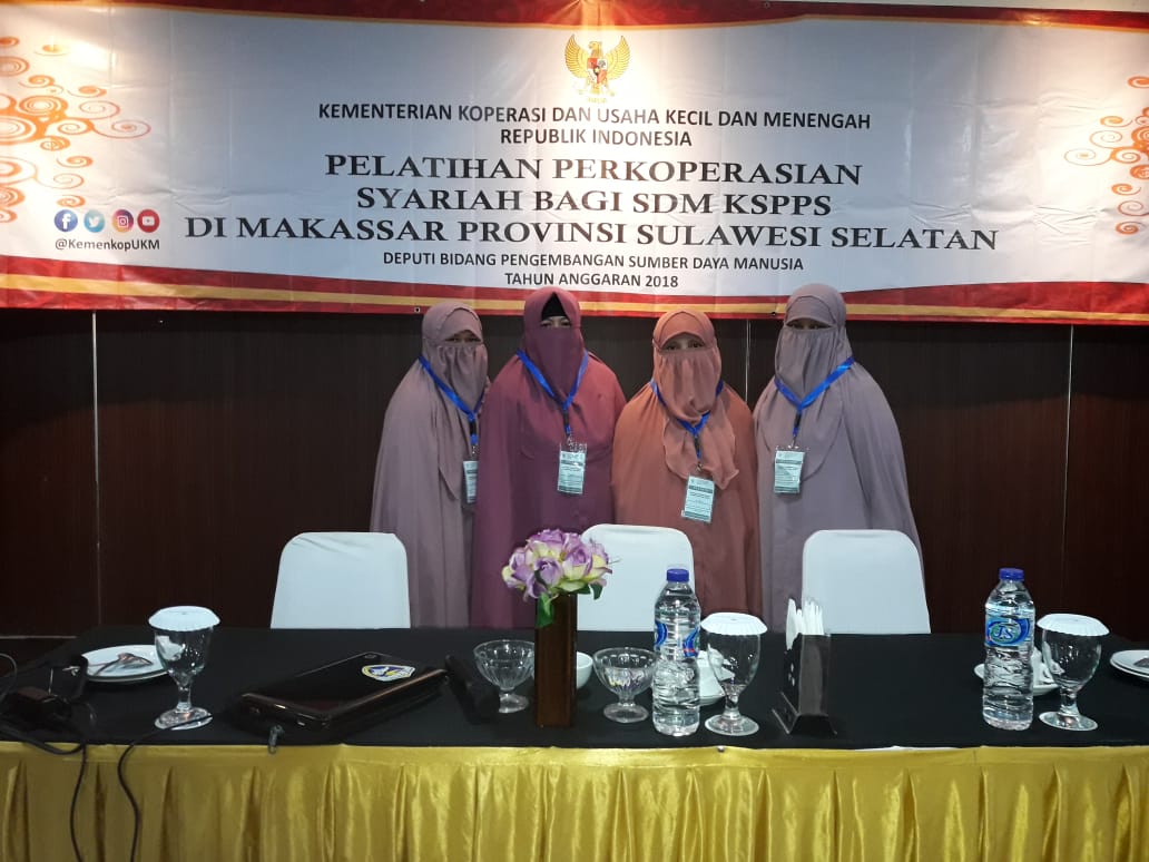 Mendukung Dakwah Dengan mengikuti Pelatihan Perkoperasian Syariah dan Uji kompetensi bagi SDM KSPPS Sulsel