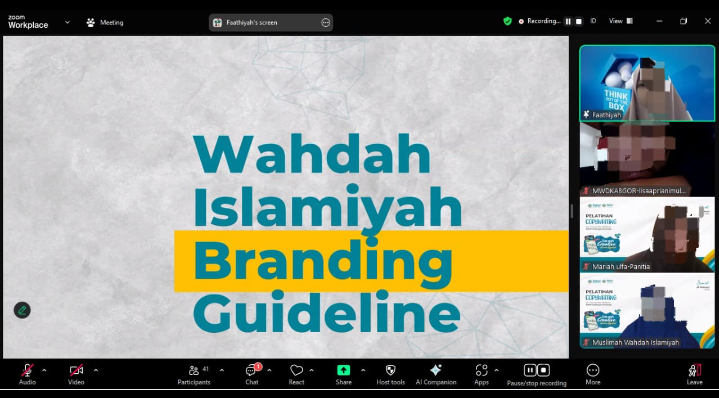 Wujudkan Branding, Muslimah Wahdah Sulawesi Tengah dan Gorontalo Gelar Pelatihan Copywriting