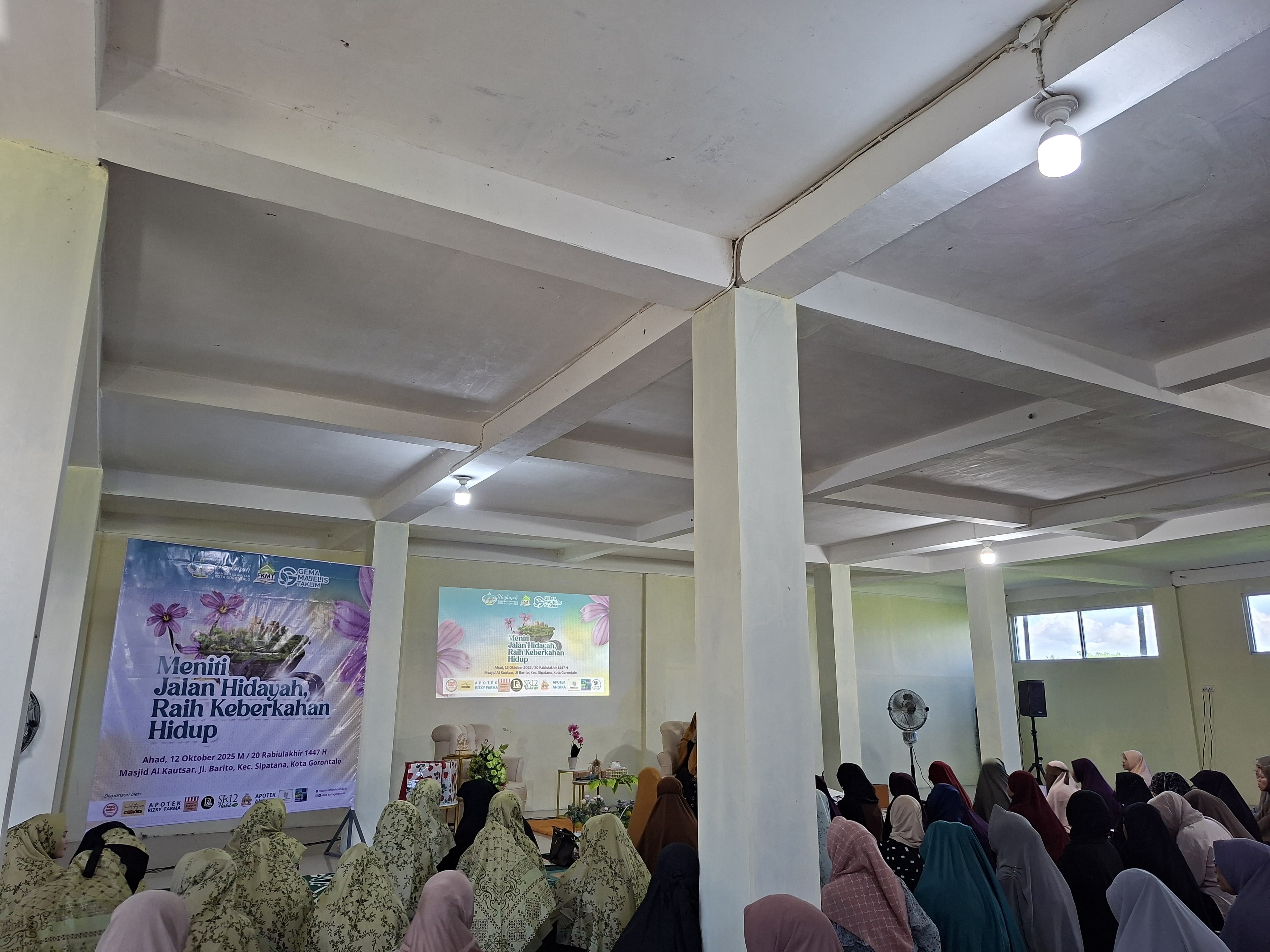 Tak Sekedar Pengajian, Gema Majelis Taklim Hadirkan Gerakan Hati Muslimah Kota Gorontalo