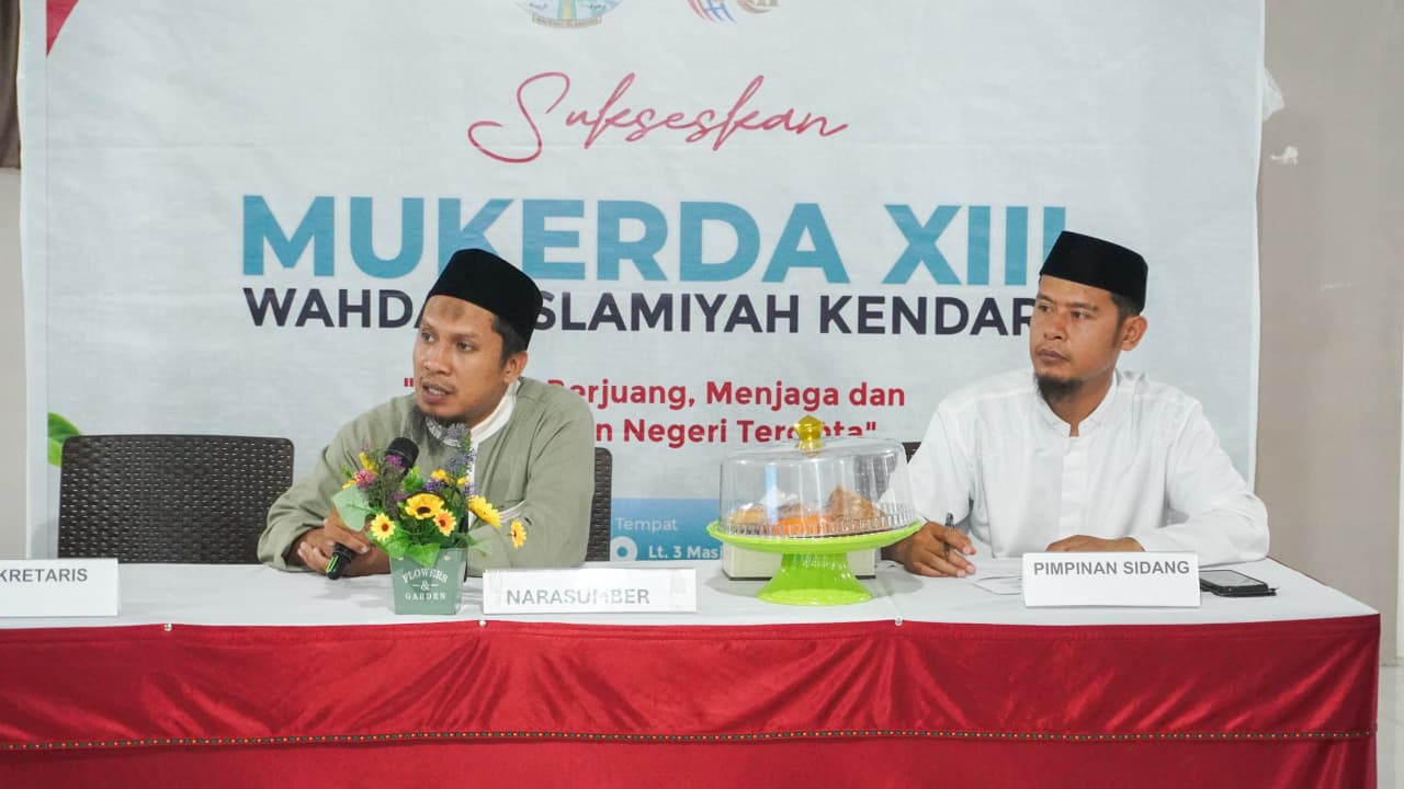 Mukerda XIII Wahdah Islamiyah Kendari Teguhkan Semangat Persatuan dan Perjuangan Dakwah
