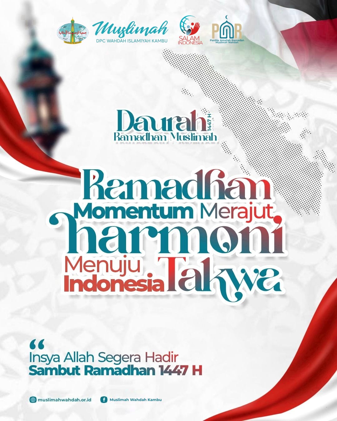Serentak di Seluruh Indonesia, Daurah Ramadhan Muslimah Nasional Siap Himpun 30 ribu Peserta