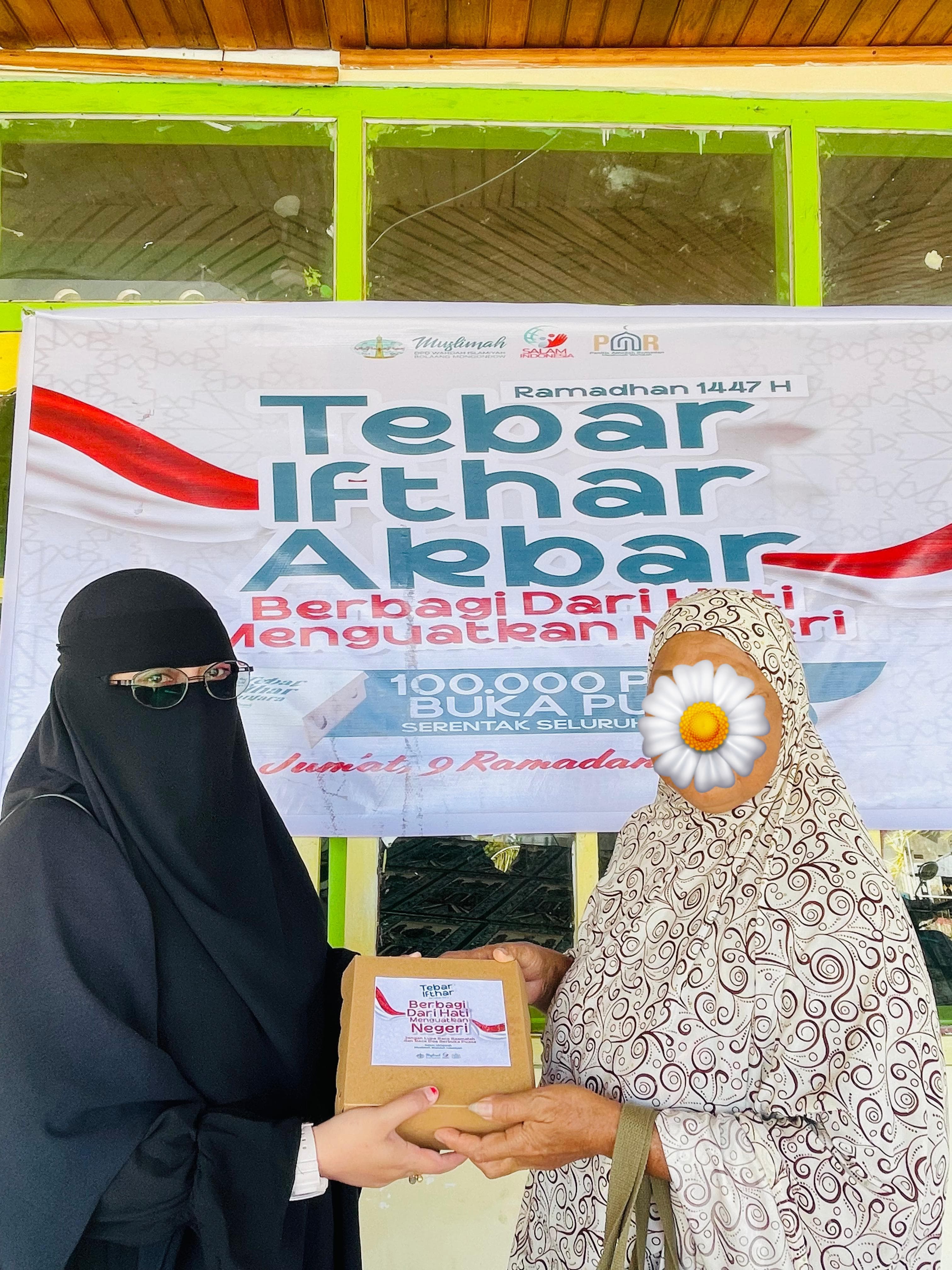 Tebar Ifthar Akbar di Bolmong, 85 Paket Hadirkan Senyum dan Semangat Puasa