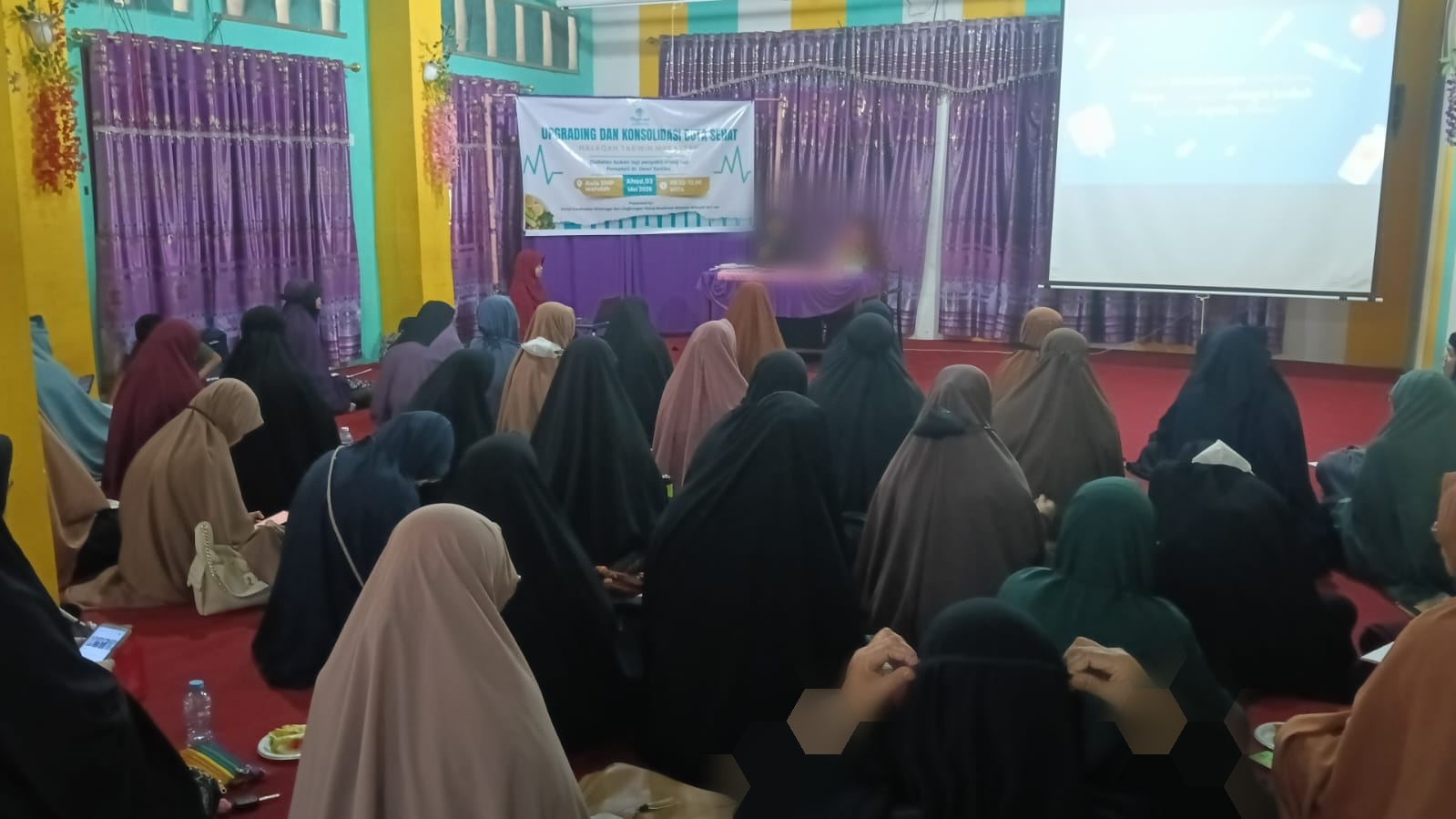 Cegah Diabetes Sejak Dini, Muslimah Wahdah Sulsel bekali Duta Sehat lewat Upgrading