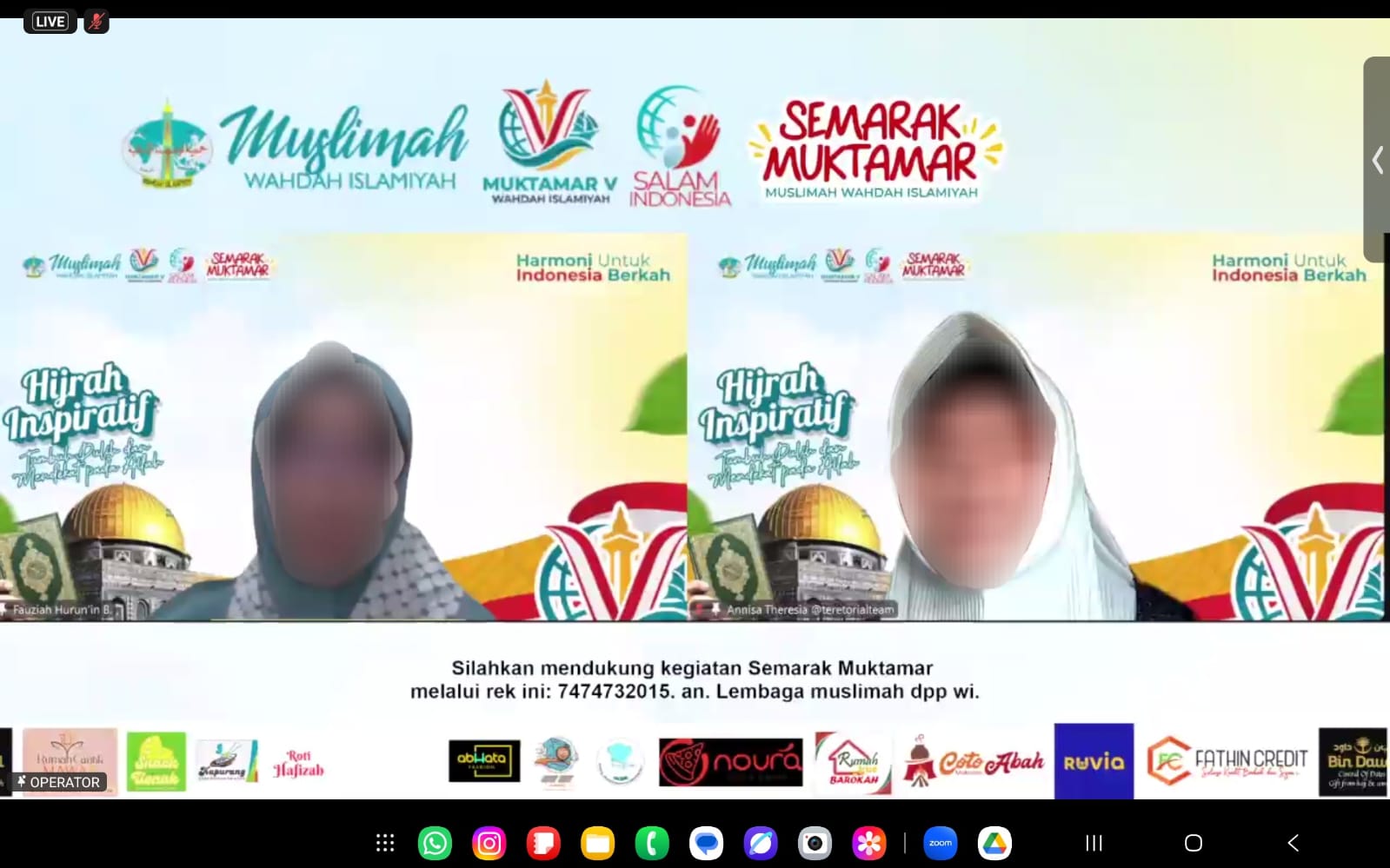 Tangis dan Pencarian Kebenaran, Kisah Hijrah Tere Menginspirasi Peserta Webinar  Muslimah Wahdah