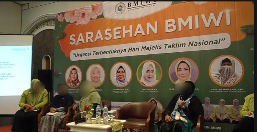 Hadir dalam Sarasehan BMIWI, Ketua Muslimah Wahdah Dorong Penguatan Peran Majelis Taklim