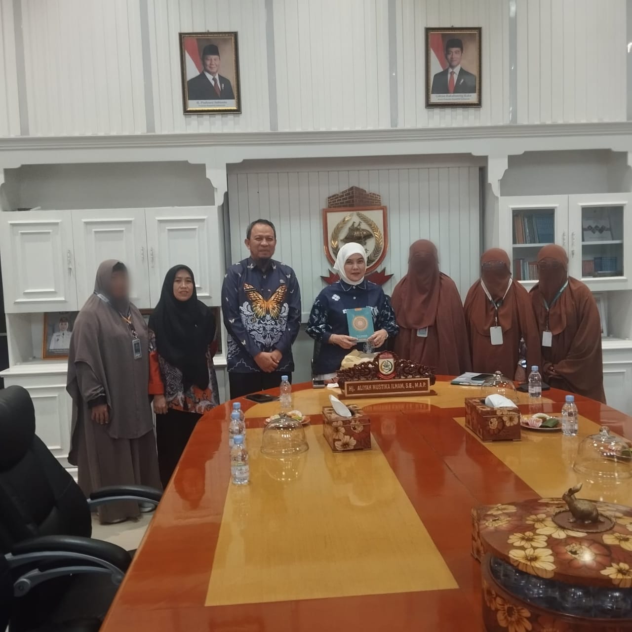 Perkuat Sinergi Pembinaan Umat, Muslimah Wahdah Islamiyah Makassar Audiensi dengan Wakil Wali Kota Makassar