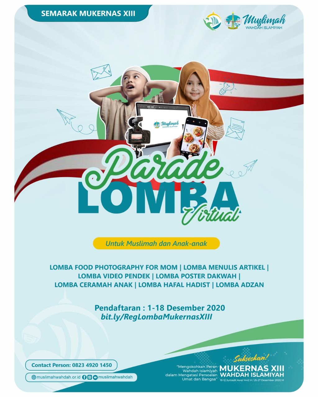 Parade Lomba Virtual Mukernas XIII Wahdah Islamiyah
