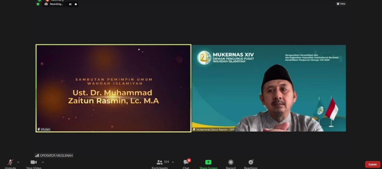 Mukernas Wahdah Islamiyah XIV Momen Konsolidasi dan Peningkatan Kapasitas Institusional