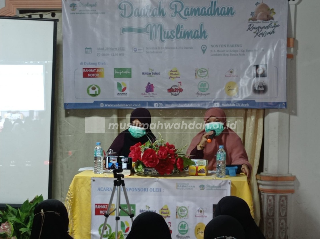 Daurah Ramadhan Muslimah Aceh Bekali  Ilmu Seputar Ramadhan