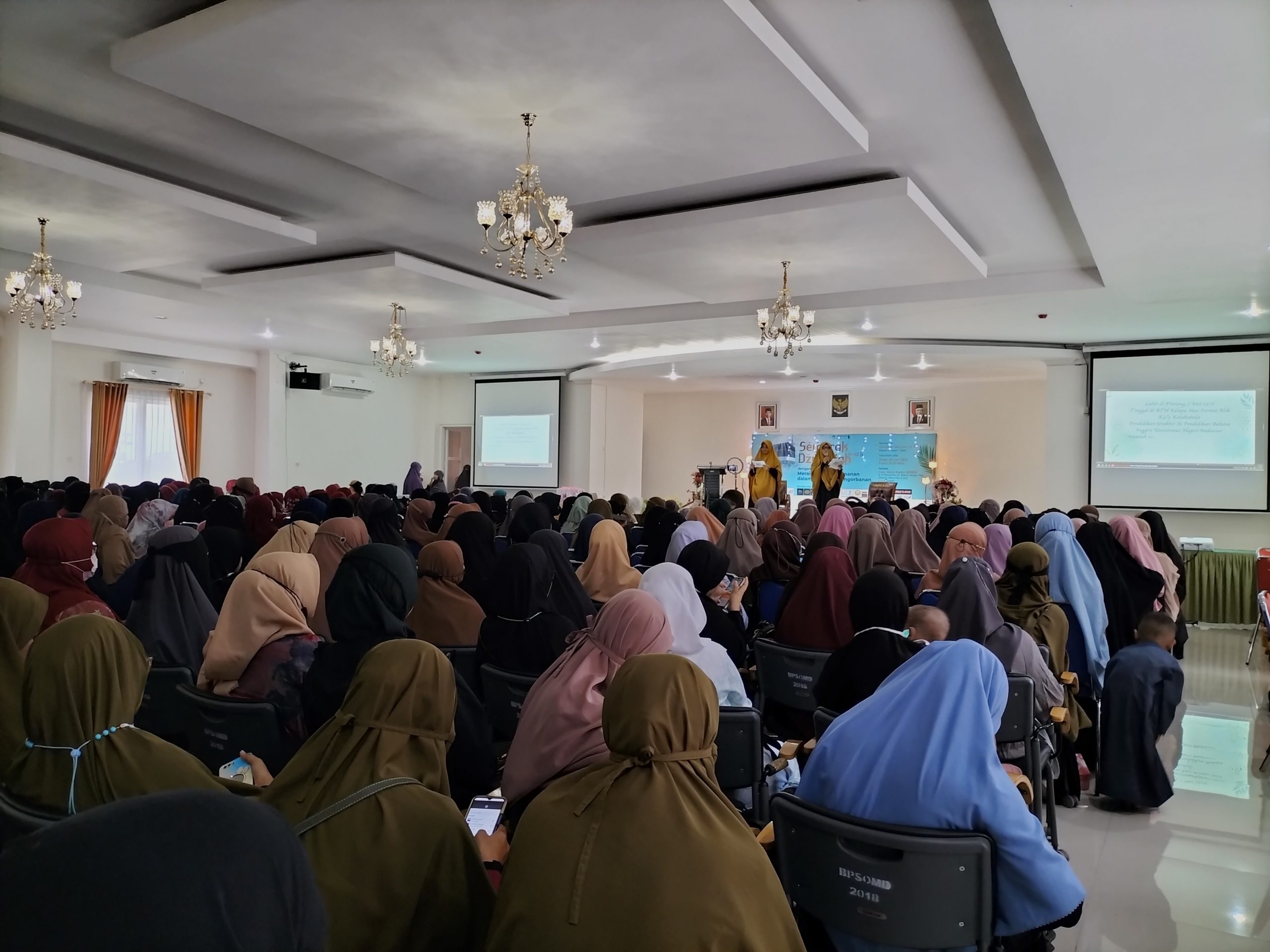 Apresiasi Tokoh dan Antusias Peserta  Semarak Dzulhijjah Muslimah Wahdah Wilayah Sulawesi Tengah
