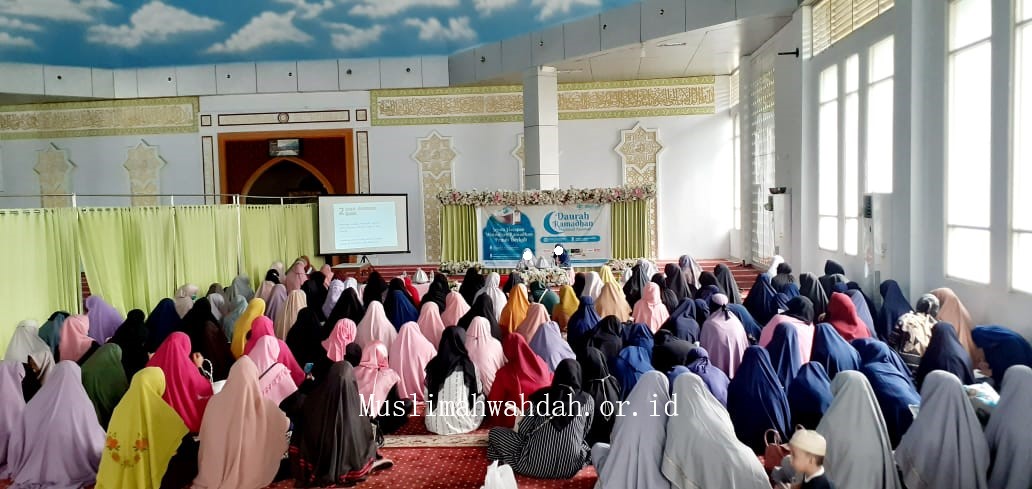 Daurah Ramadhan Muslimah Berikan Sinyal Positif dalam Perbaikan Muslimah Se-Kota Kendari