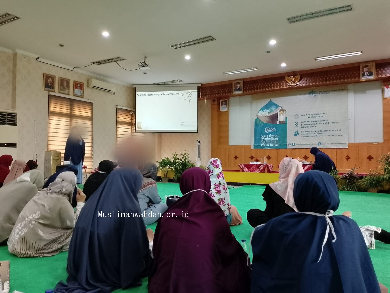Bekali dengan Ilmu, Muslimah Wahdah Islamiyah Daerah Jakarta Timur  Gelar Daurah Ramadhan
